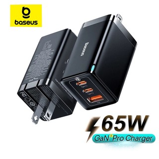 Củ Sạc Nhanh Baseus 65W GaN5 USB Type C 2C + U QC3.0 PD Sạc điện