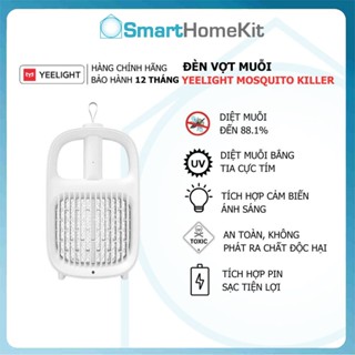 Đèn vợt muỗi Yeelight YLGJ04YI - Kiêm đèn ngủ phát tia cực tím bắt côn trùng, pin sạc dễ sử dụng