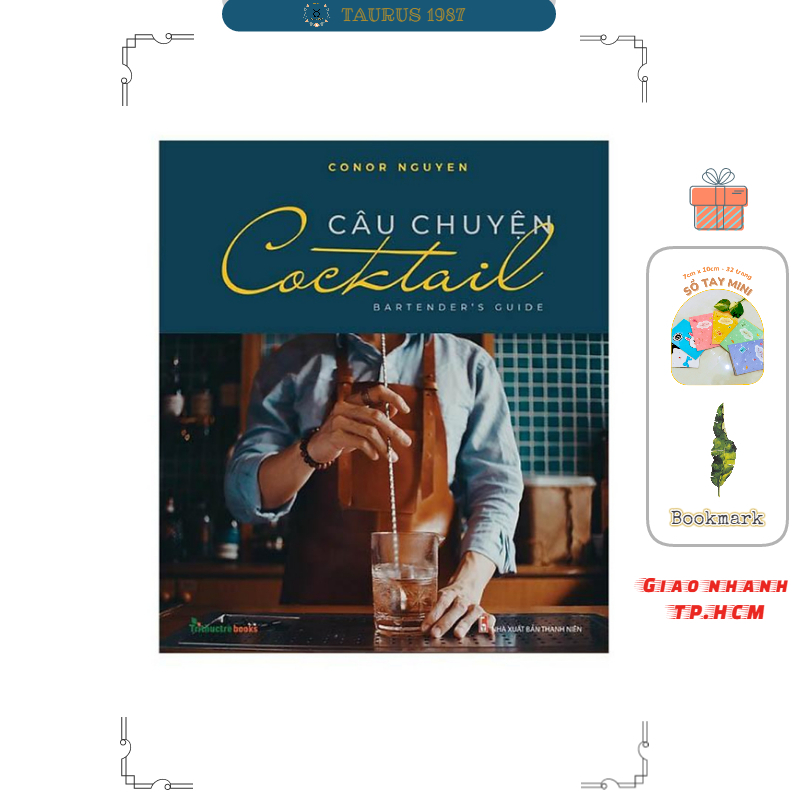 Sách Câu Chuyện Cocktail (Bartender's Guide)