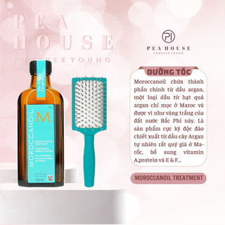 Dưỡng tóc Moroccanoil Oil Treatment và Lược Moroccanoil - hàng công ty có tem