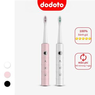 Bàn chải điện BR-Z2 dodoto bàn chải đánh răng tự động, lông chải mềm kháng khuẩn