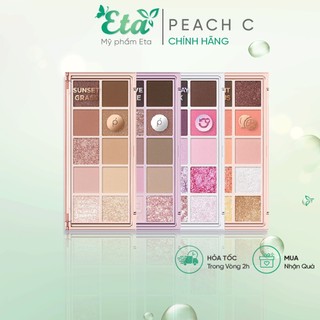 Bảng phấn mắt PEACH C Seasonal Blending Eyeshadow Palette 10 ô