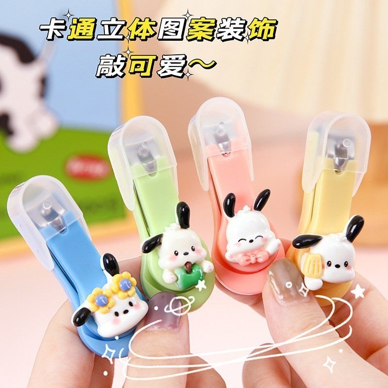 Bấm móng tay gắn charm chó Papa + nắp bảo vệ BMT-07 MR6