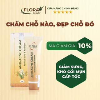 Kem chấm mụn flora beauty 10g - hàng chính hãng