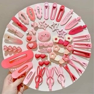 Set kẹp tóc 19 chi tiết, kẹp tóc