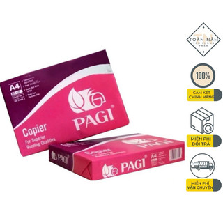 Giấy a4 pagi tím đl 65 - 1 thùng 5 tập