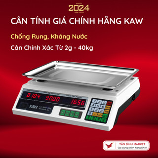 Cân tính tiền điện tử KAW - Pin 5000MaH, Kháng Nước, Chống rung, 2 Mặt Hiển Thị, Dễ Dàng Sử Dụng