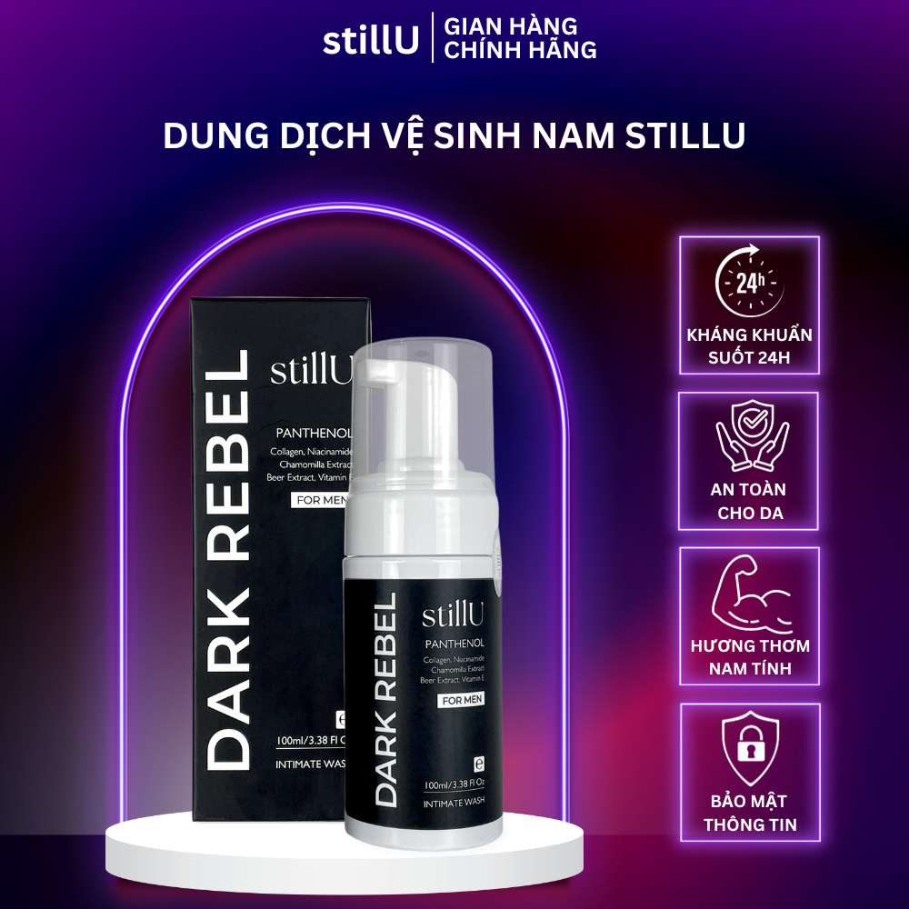 Dung dịch vệ sinh Nam, dung dịch vệ sinh men bia Giúp làm sạch, Khử hôi ngăn ngừa viêm ngứa _ stillU