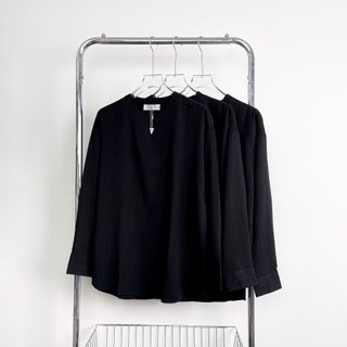 Áo Dài Tay PiDoHome ,áo phông tay dài cổ V form oversize