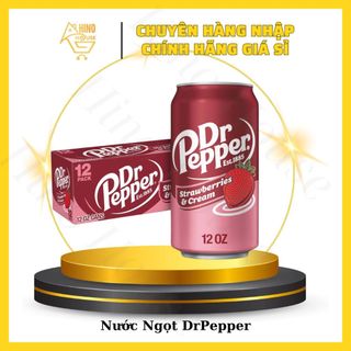 Nước Ngọt DrPepper 1 Cây 12 Lon 355ml - USA