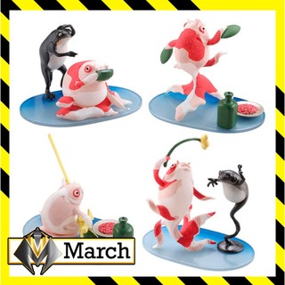 Mô hình Gashapon Decor MiniQ cá vàng tiệc tùng