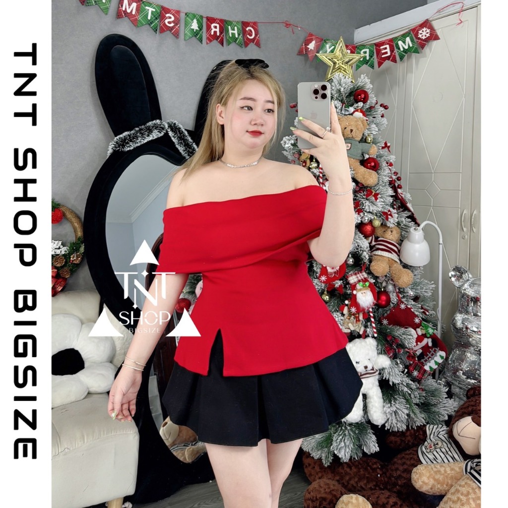 ÁO BẸT VAI XẺ TÀ [TNT SHOP BIGSIZE 60KG 90KG]