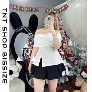 ÁO BẸT VAI XẺ TÀ [TNT SHOP BIGSIZE 60KG 90KG]