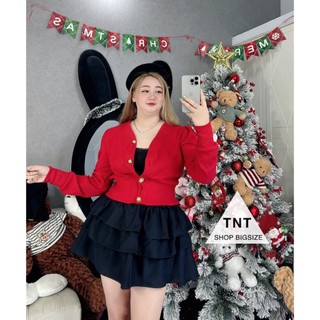 ÁO KHOÁC CROPTOP NÚT ĐỒNG [TNT SHOP BIGSIZE 60KG 90KG]