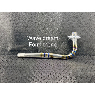 Cổ pô zin Titanium Dream, Wave nhỏ form thòng