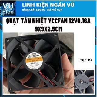 Quạt tản nhiệt sunon - yccfan 12v 9x9x2.5cm chính hãng