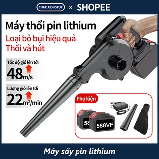 Máy thổi bụi, máy thổi bụi cầm tay hai chế độ siêu sạch, chạy bằng pin Cầm tay mini dung lượng lớn