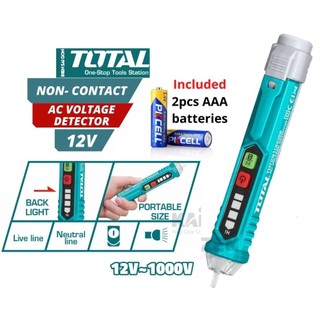 Bút dò điện áp total tht29100026 - dò ac: 12v ~ 1000v