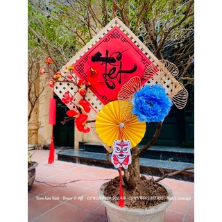 Mành decor Tết/Xuân 2025