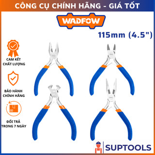 Kìm mini 115mm/4.5" wadfow wpl0951- wpl0952 - wpl0953 - wpl0954 kềm răng, cắt đứt, cắt nhọn, mũi dài