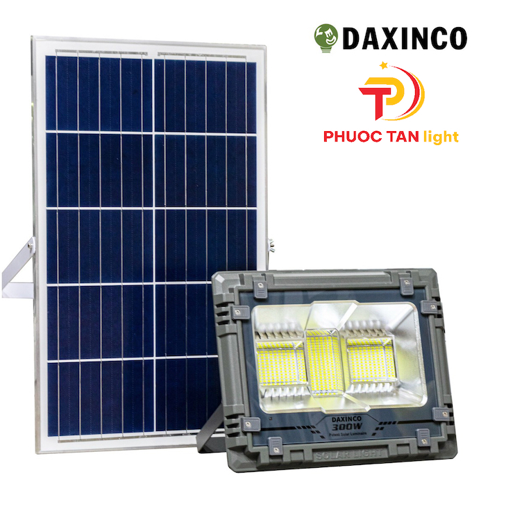 Đèn Năng Lượng Mặt Trời 200W 300W Có Remot Điều Khiển