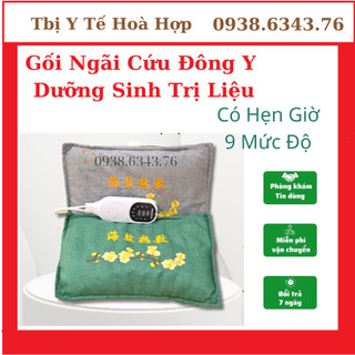 Túi chườm muối thảo dược nóng | Túi chườm muối đá biển làm nóng bằng điện | Gối chườm ngải thảo dược