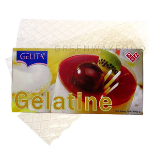 Gelatin lá gelita đức hộp 1kg