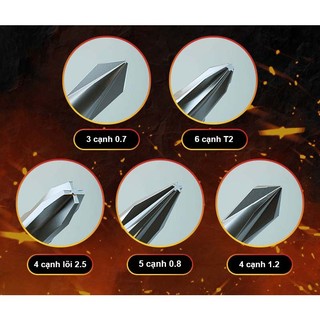 Tua vít LW (A-1.2 | B-0.7 | C-0.8 | D-2.5 | E-T2) siêu chịu lực