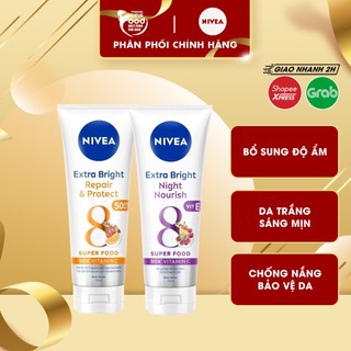 Tinh Chất Dưỡng Thể Trắng Da & Chống Nắng Nivea Extra White Body Serum
