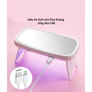 Máy hơ sun gel mini Plus 8 bóng