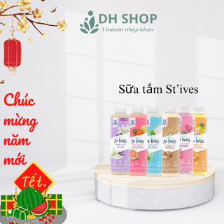 Sữa tắm st.ives 650ml cam chanh , muối biển , yến mạch , hoa hồng - dh shop