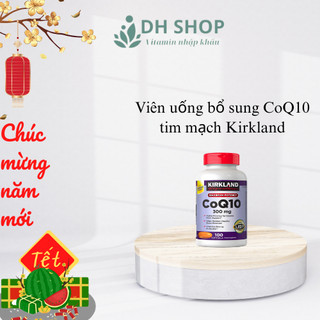 Viên uống bổ tim Kirkland Signature của Mỹ CoQ10 300mg giúp bổ tim mạch 100 viên - DH Shop