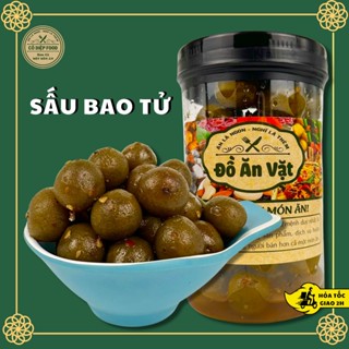 Ô Mai Sấu Bao Tử , Ô Mai Mơ Giòn Cay Lon 500Gr