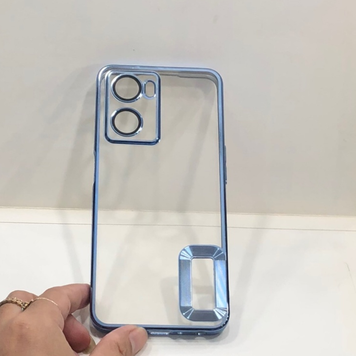 Oppo A57/ A77/ A77s ỐP HỞ LOGO VIỀN SI CỰC BÓNG LÊN MÁY SIÊU SANG