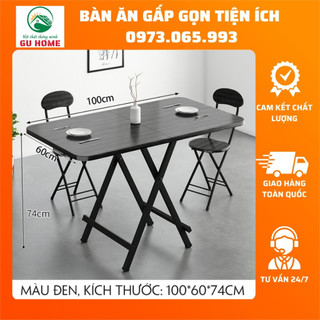 Bàn ăn gấp gọn kiểu dáng hiện đại