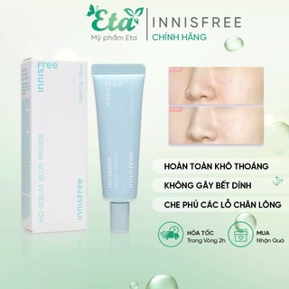 Kem lót Innisfree No-sebum Primer siêu che phủ lỗ chân lông hiệu quả 25ml