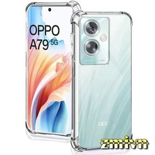 Ốp Lưng chống va đâp cho Oppo A79 5G Trong Suốt Siêu Rẻ Anti Shock