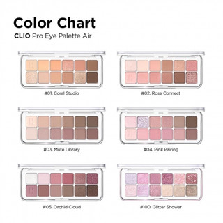 PHẤN MẮT CLIO PRO EYE PALETTE AIR - HỘP