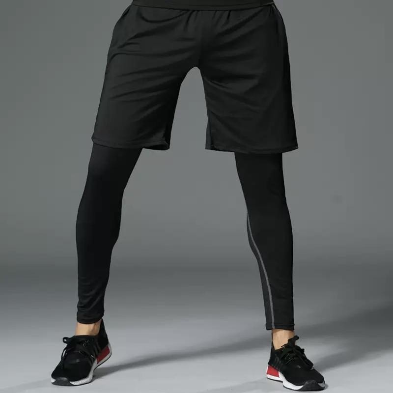 Quần dữ nhiệt nam, legging, tập gym dáng dài