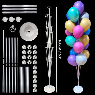 Trụ bóng 19 nhánh dùng để trang trí sinh nhật, sự kiện