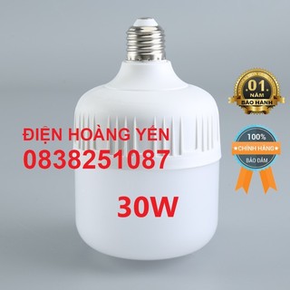 Bóng đèn Led 30W cao cấp-siêu tiết kiệm - ÁNH SÁNG TRẮNG