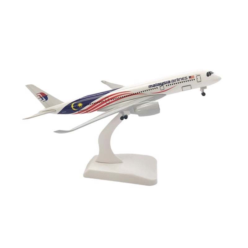 Mô hình máy bay Airbus A350 có bánh xe 20cm