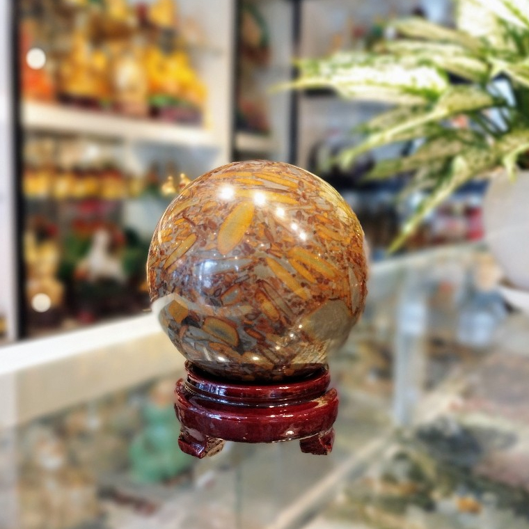 Quả cầu đá nữ oa vá trời K070-9-S5-1762