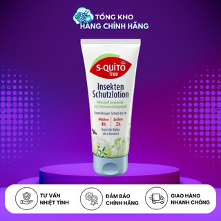 Kem chống muỗi và côn trùng cắn s-quito free 100ml