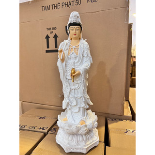 Tượng Phật Lẻ A di đà , Quan thế Âm bồ tát 45cm