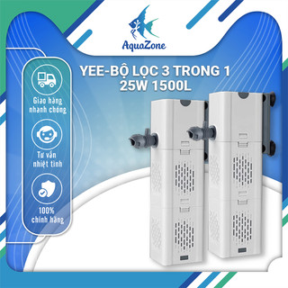 Máy bơm tích hợp lọc bể cá yee 25w 1500l | máy bơm chìm đa chức năng
