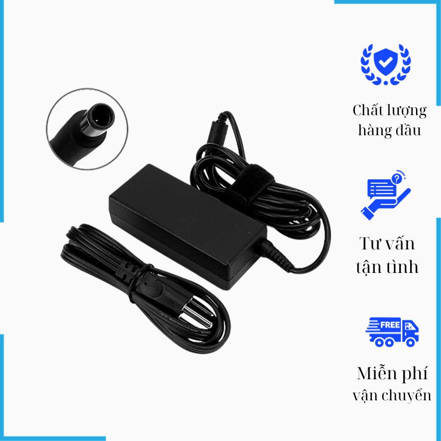 Sạc Laptop 19.5V 3.34A 65W Dùng Cho Dell Inspiron 15 3000 Series 3531 3537 3541 3542 3543 Zin New Lỗi 1 Đổi 1