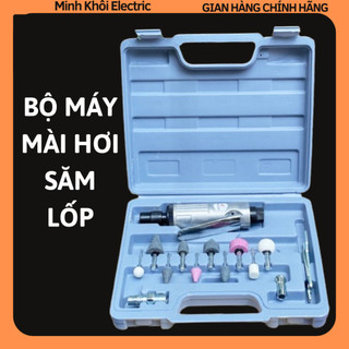 Bộ máy mài hơi xăm lốp khí nén Sinomax new HP-38,máy mài hơi khí nén săm lốp,máy mài xăm lốp,bộ máy mài lốp,máy mài xăm