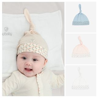 Mũ sơ sinh, mũ sơ sinh thắt nút đáng yêu cho bé BU Baby