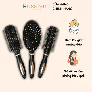 Lược chải tóc xoăn và gỡ rối tạo kiểu chuyên dụng chống dụng tóc cao cấp Rosslyn Cosmetic QT01, 02, 03